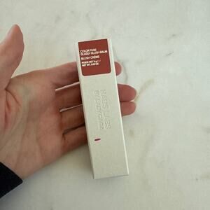 Haus Labs Color Fuse Glassy Blush Balm in Glassy Cayenne